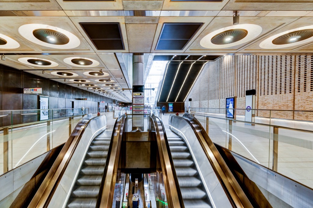 Elizabeth Line Paddington Station, ticket concourse