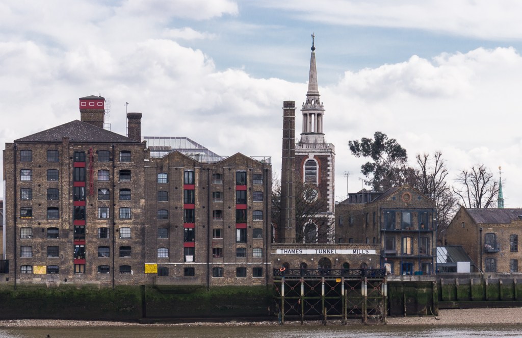 Rotherhithe from the North Bank
