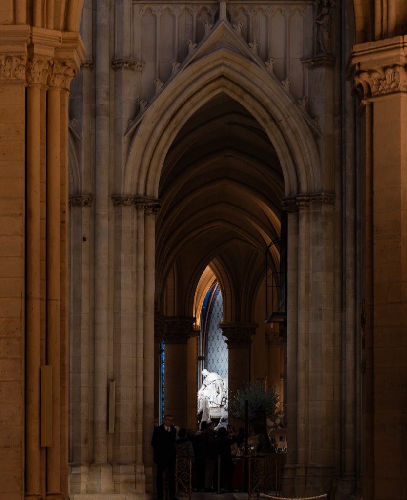 Cathedral of  Notre Dame Paris interior