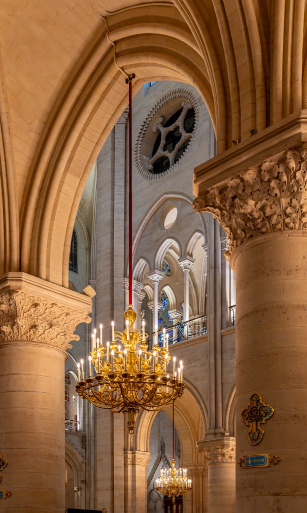 Cathedral of  Notre Dame Paris interior