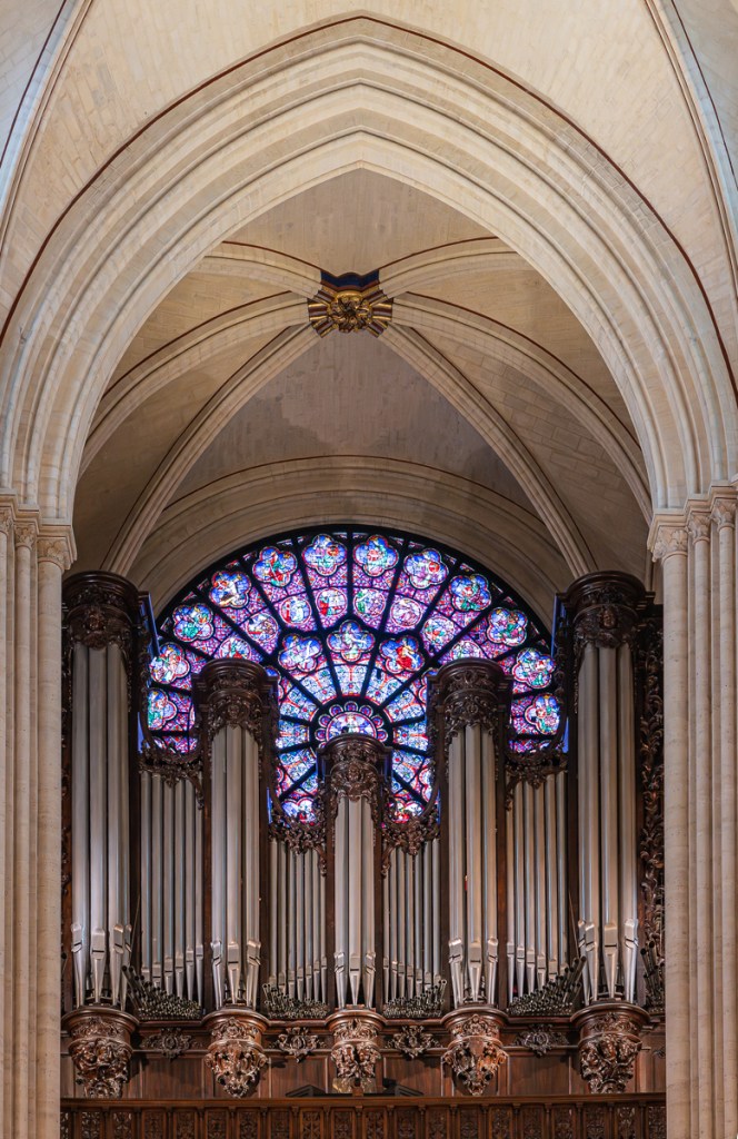 Cathedral of  Notre Dame Paris organ