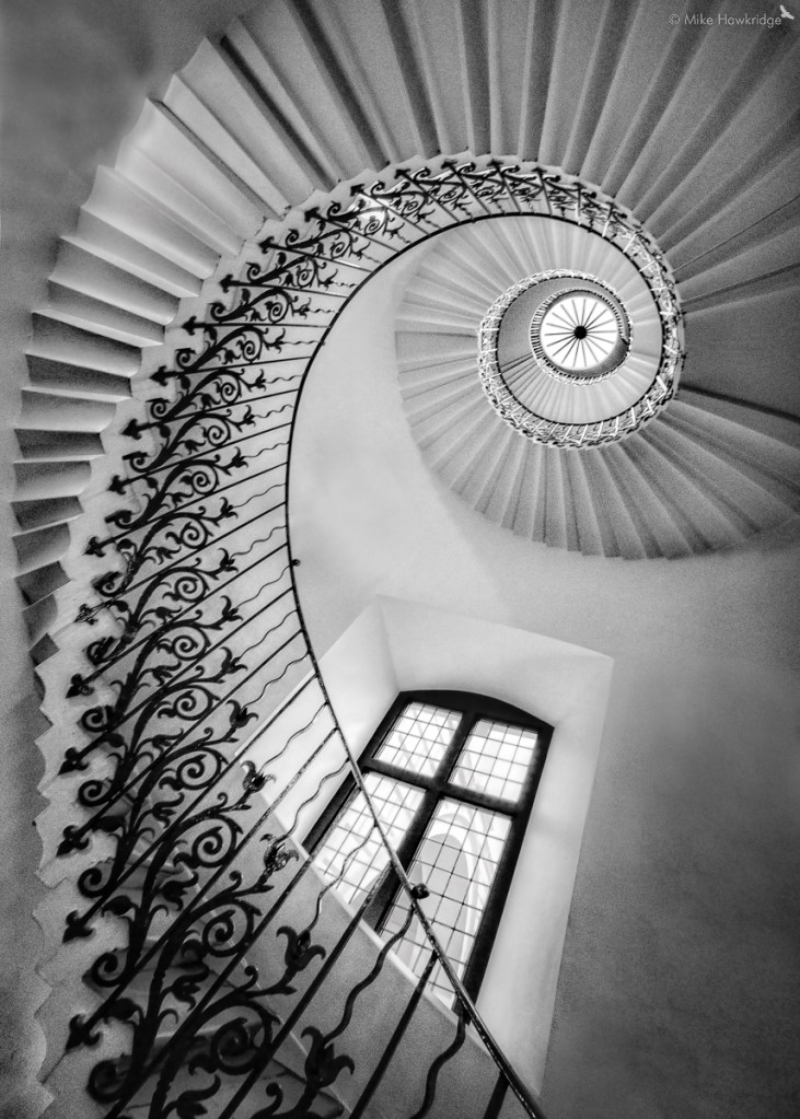 The tulip staircase at The Queen's House Greenwich
