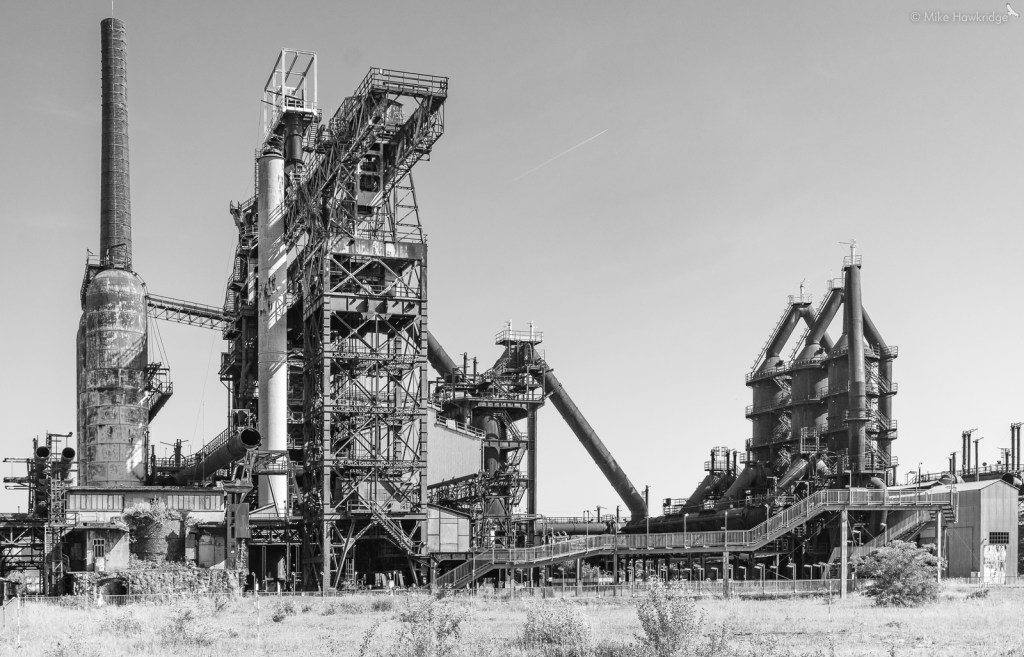 heritage derelict blast furnace