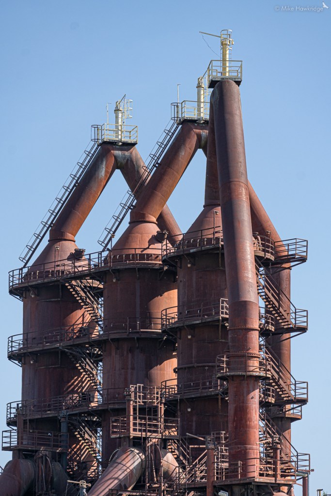 heritage derelict blast furnace