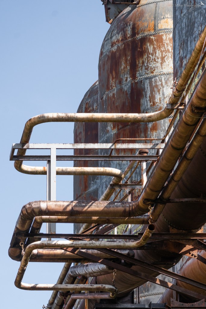 heritage derelict blast furnace