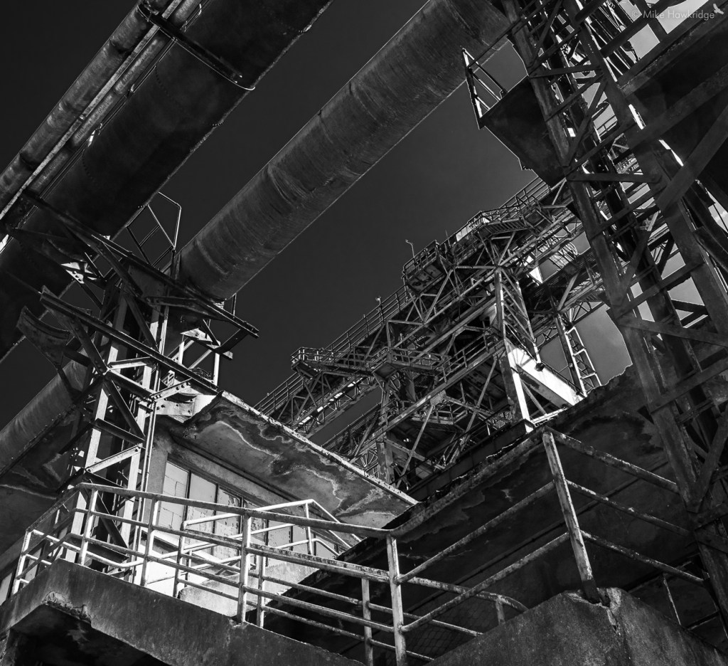 heritage derelict blast furnace