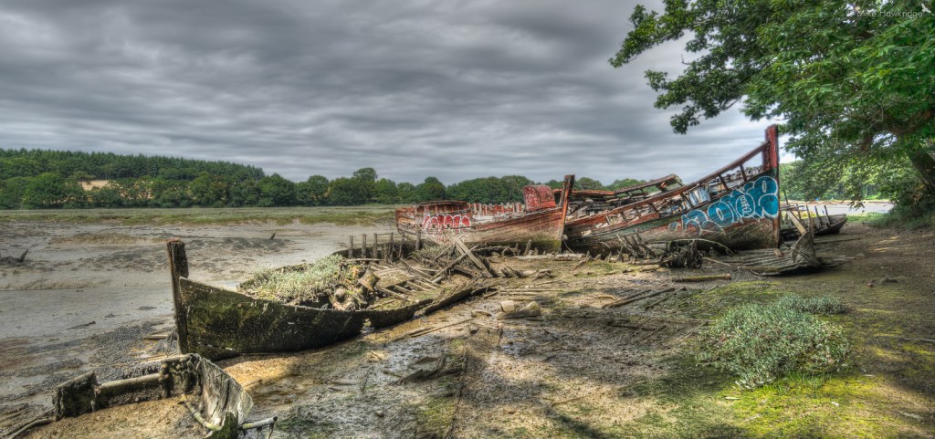 Cimetière à bateaux du Bono