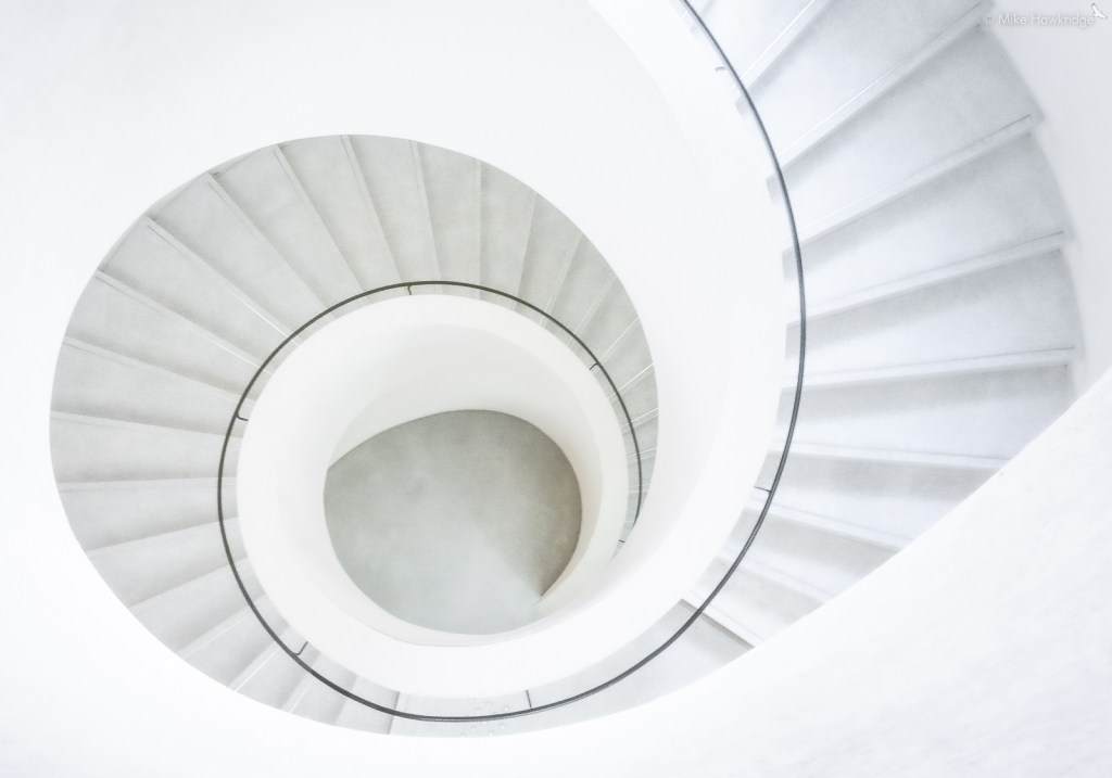 Spiral staircase in Colmar