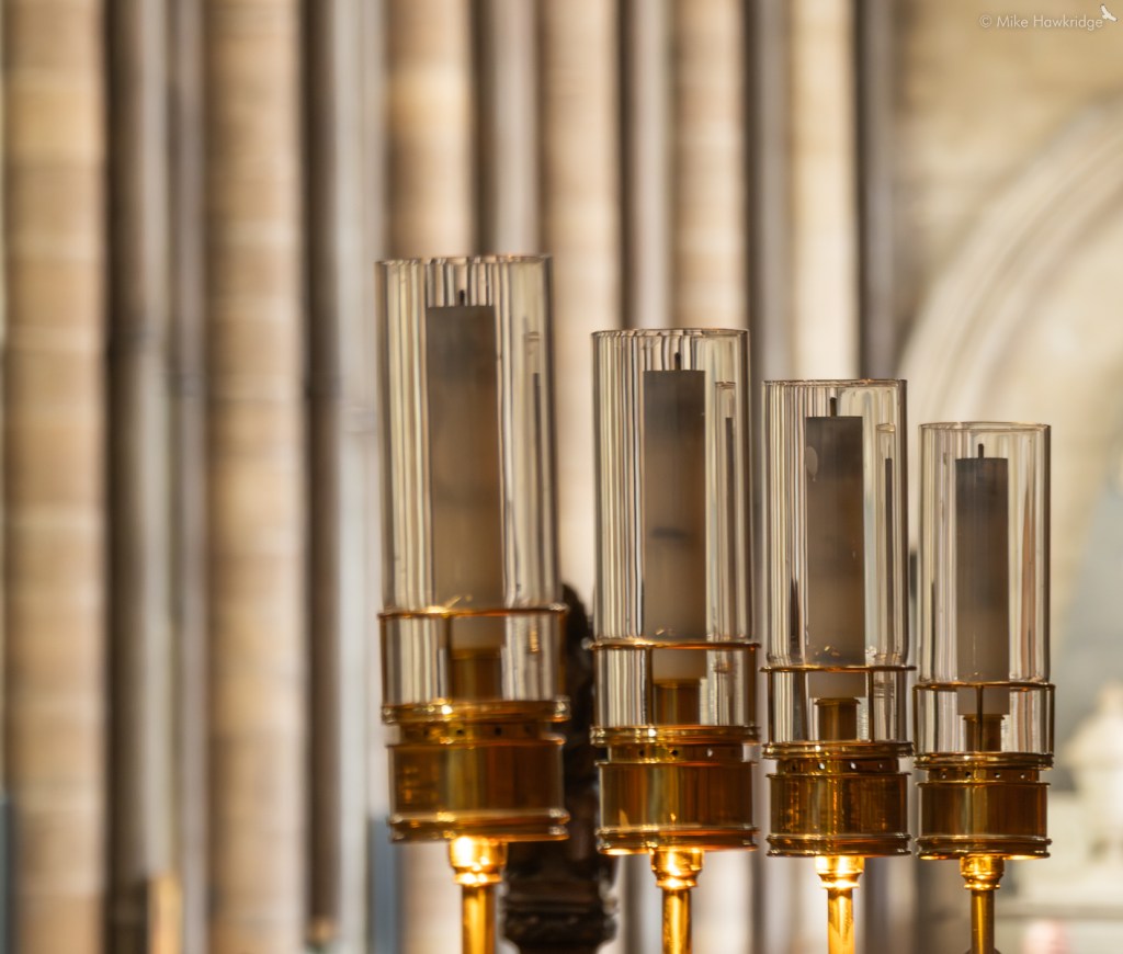 Salisbury Cathedral  Candles in the Choir